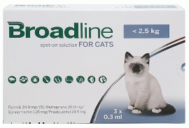 ブロードライン | 猫専用 | 2.5kg以下