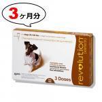 レボリューション 12% | 小型犬用 | 4.6〜9.1kg | 3本入り