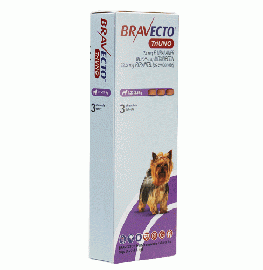 ブラベクトトリウノ 1.27-2.5kg | 1箱 3錠 | ノミ | マダニ | フィラリア