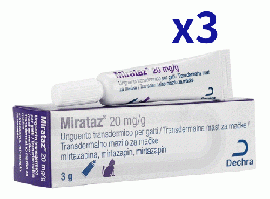 ミラタズ軟膏 20mg | Mirataz | 猫用 | 3g | 3本