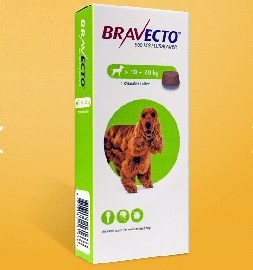 ブラベクト錠 500mg | 10-20kg | 中型犬用