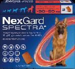 ネクスガードスペクトラ | 超大型犬用 | 30-60kg | 予防 | 3錠入