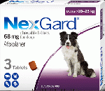 ネクスガード 68mg | 中型犬用 | 10-25kg | 3錠入