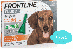 フロントラインプラス | 小型犬用 | 10kg以下 | 12本入