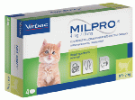 ミルプロ(Milpro) | 小型猫用 | 0.5-2kg | ビルバック | フィラリア