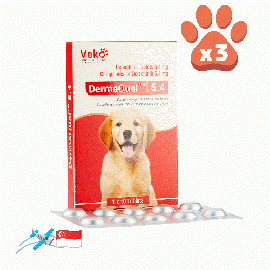 ダーマキル 5.4mg 犬用10錠 3箱 | アポキル ジェネリック | アトピー