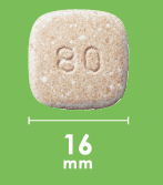 シンパリカ 80mg | 20.1-40.1kg | 大型犬用 | 3錠