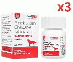 セーフハートチュアブル | 犬用 | 5mg | 30錠x3 | 心臓