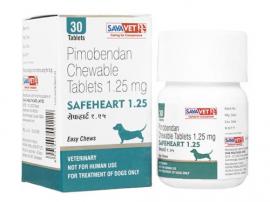 セーフハートチュアブル | 犬用 | 1.25mg | 30錠 | 心臓