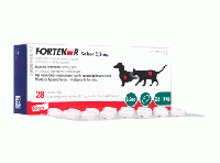 フォルテコール 2.5mg | 犬 | 猫 | 2.5-10kg | 28錠 | 2箱