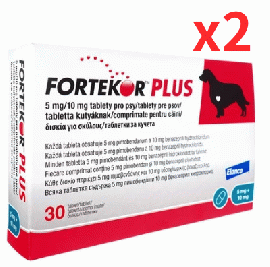 フォルテコールプラス 5mg+10mg | 30錠 | 犬 | 2箱
