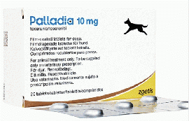 パラディア 10mg | 犬用 | 20錠| 1箱 | 肥満細胞腫