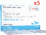 トキソモックス500 | 400mg+100mg | 10錠x5| ペニシリン | 抗生物質 | 犬