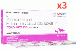 トキソモックス250 | 200mg+50mg | 10錠x3| ペニシリン | 抗生物質 | 犬