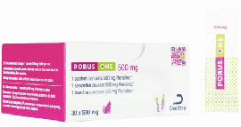 ポラスワン 500mg | 腎臓 | 猫用 | 30袋 | Dechra | サプリメント