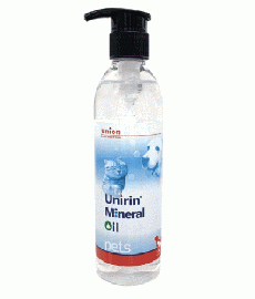 ユニリン ミネラルオイル | 毛玉ケア | 便秘 | 犬猫 | 260ml