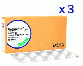 ベトメディン フレーバー錠 | 1.25mg | 50錠 | 3箱