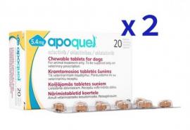 アポキル チュアブル錠 | 5.4mg | 犬用 | 20錠 | 2箱
